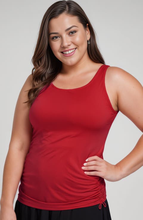 Maya Tankini Swim Top With Built-in Bra