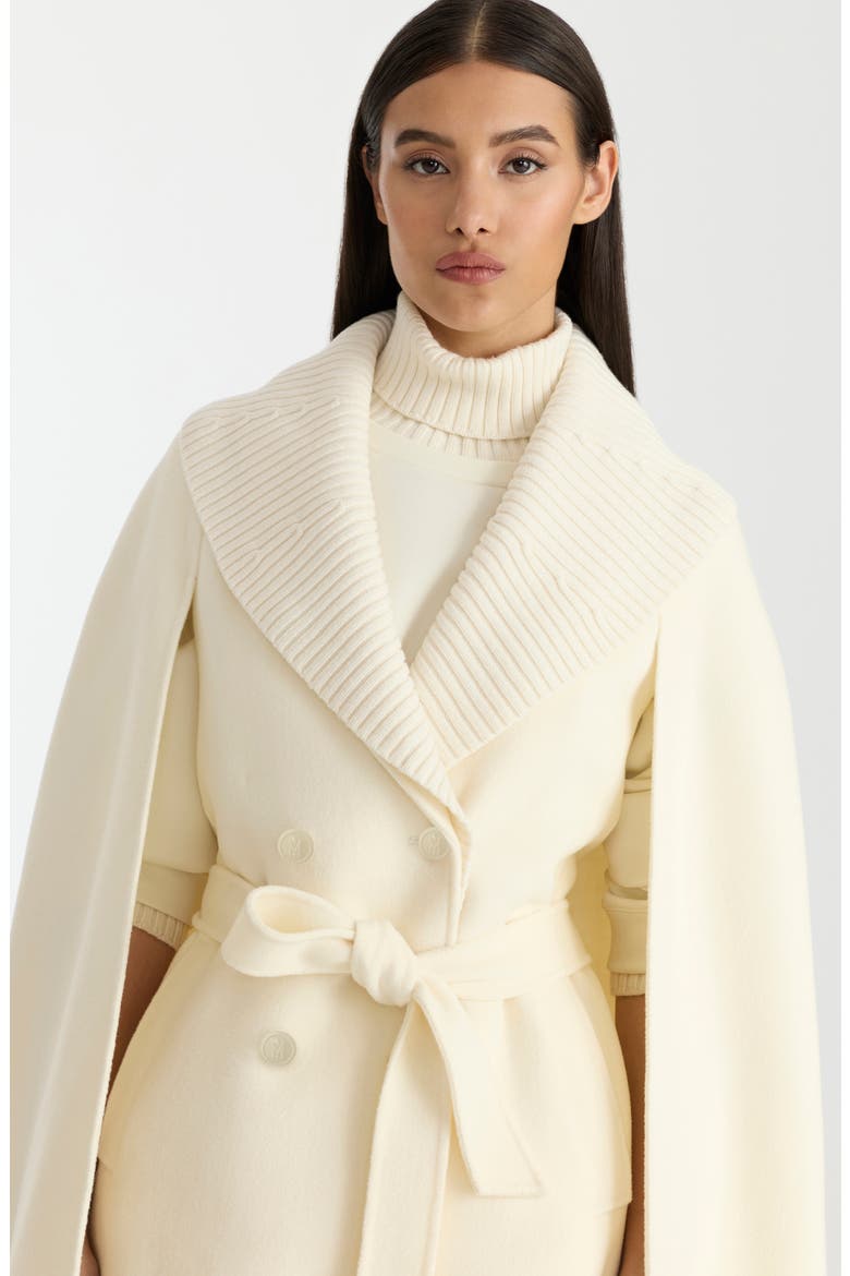 Susie Wool Cape, Alternate, color, CREAM