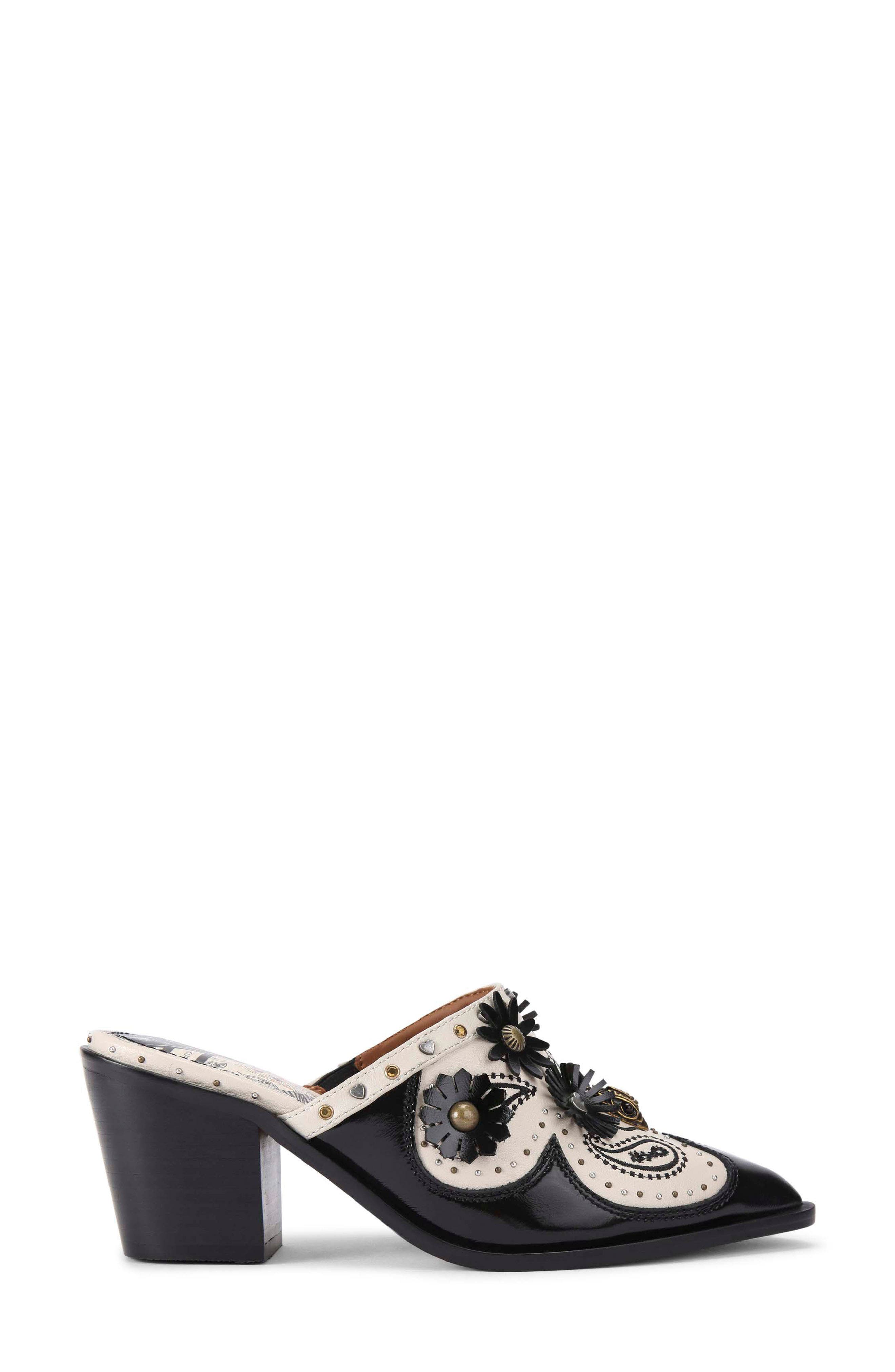 Kurt Geiger London Flower Western Mule, Main, color, 