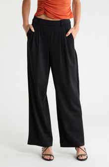 Pull-On Straight Leg Pants