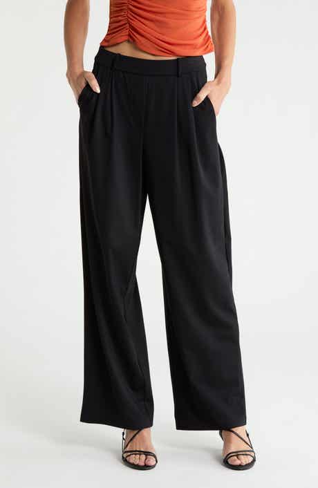 Pull-On Straight Leg Pants