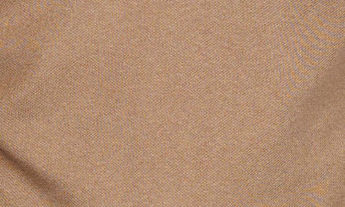 Tailorbyrd Fine Knit Quarter Zip Sweater In Brown