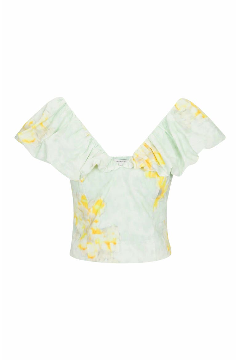 Yara Poplin Top, Alternate, color, SAGE COMBO