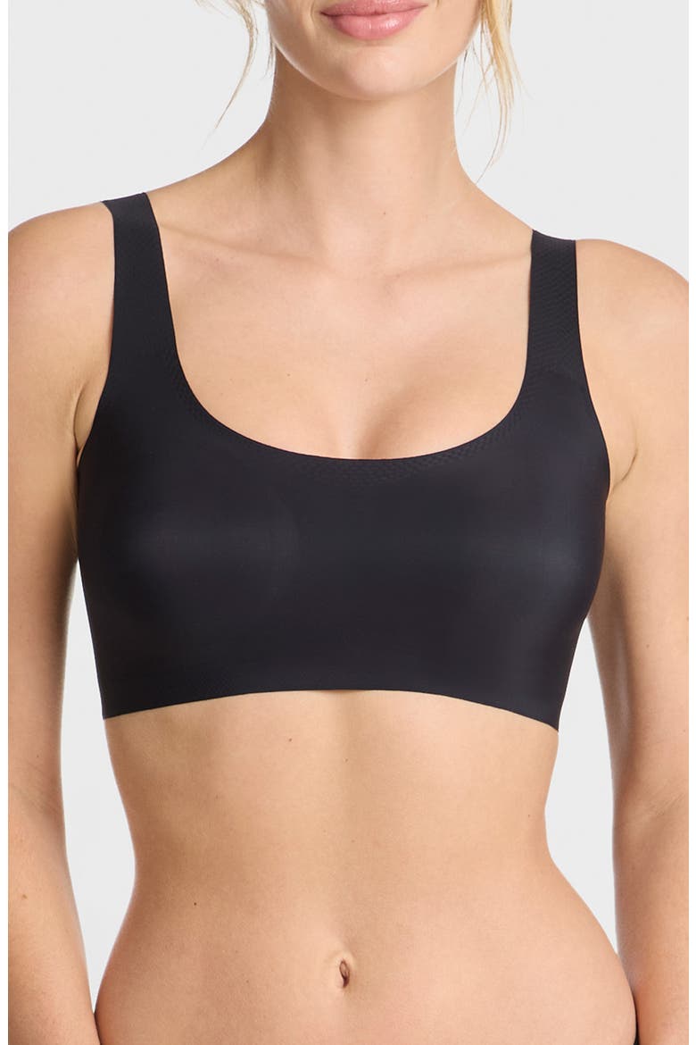 Zone Smoothing Bralette, Main, color, BLACK
