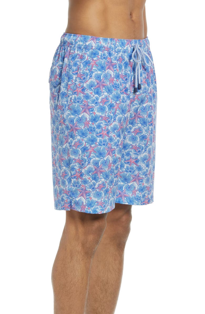 Peter Millar Baja Flowers Swim Trunks, Alternate, color,