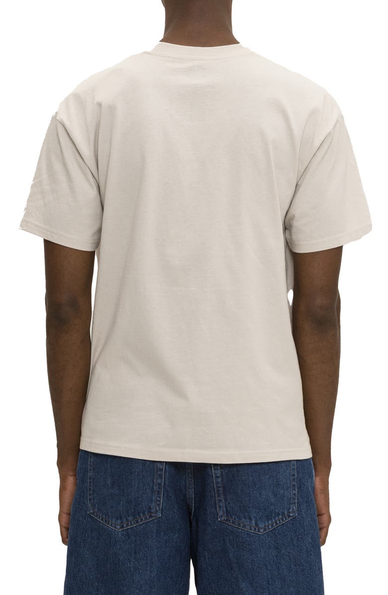 Maui & Sons Infinity Triangle Graphic Print Cotton T-Shirt, Alternate, color, Cement