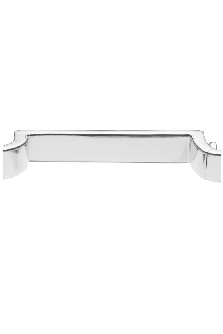 Signature Bangle, Alternate, color, SILVER