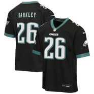 Nike Youth Nike Saquon Barkley Black Philadelphia Eagles Alternate Game Jersey