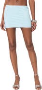 EDIKTED Vega Mesh Miniskirt