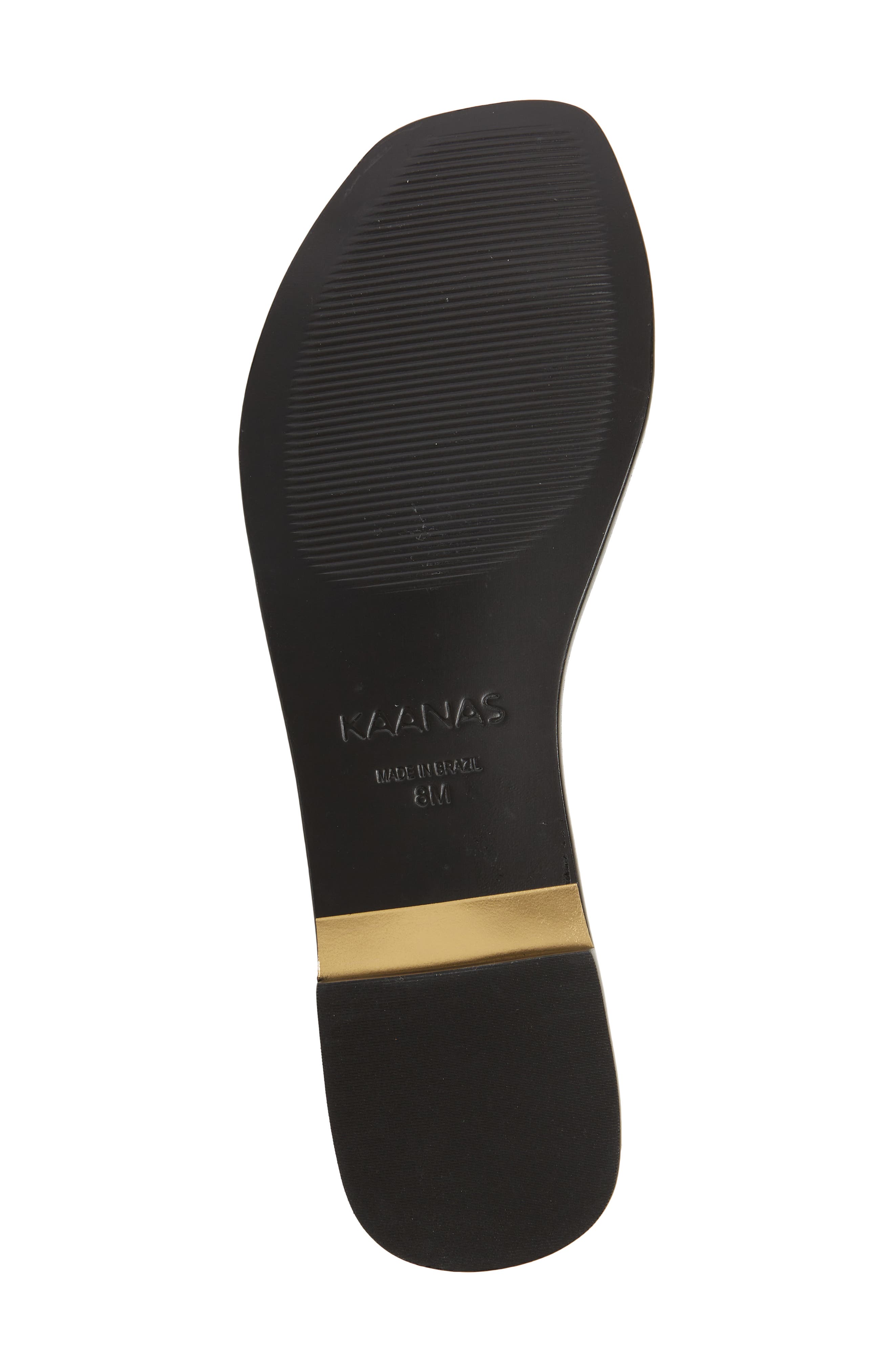 Kaanas Paloma Ankle Tie Flat Sandal, Alternate, color, 