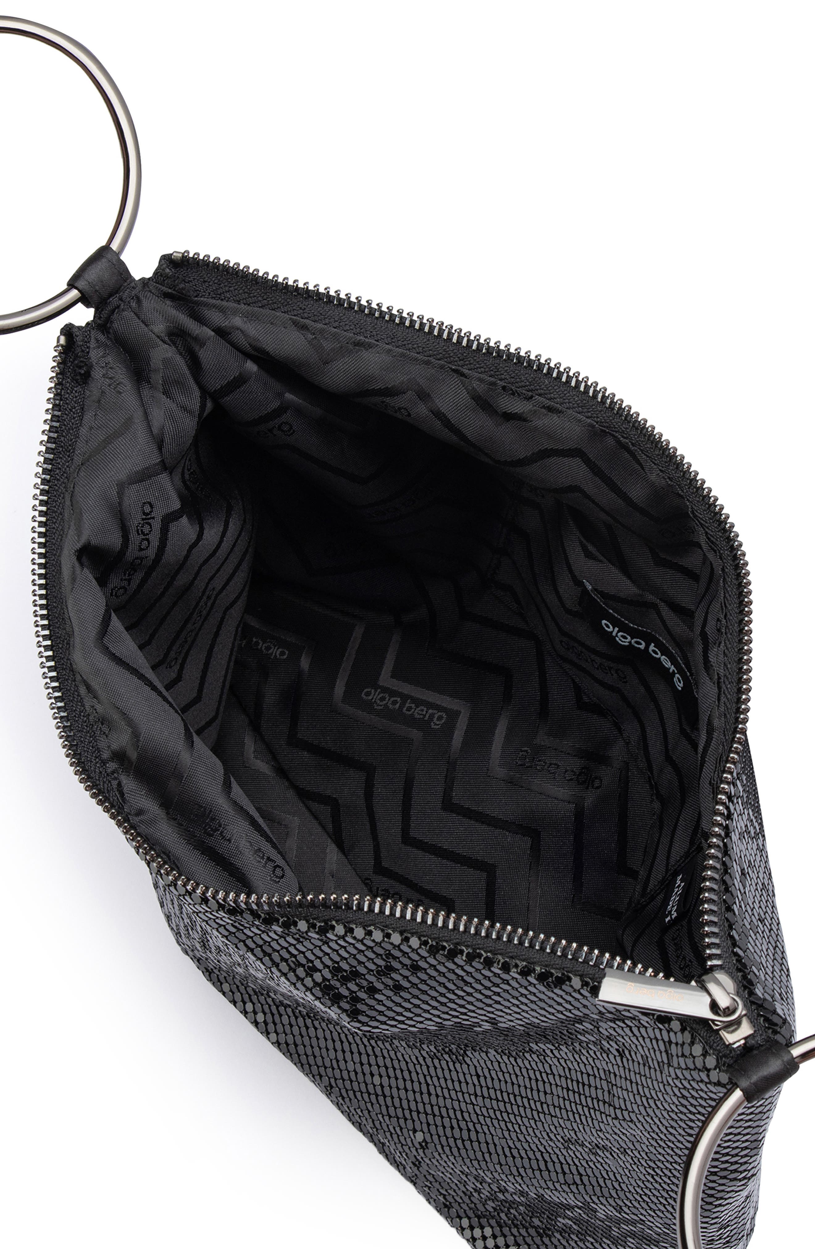 Shar Mesh Convertible Bag, Alternate, color, BLACK