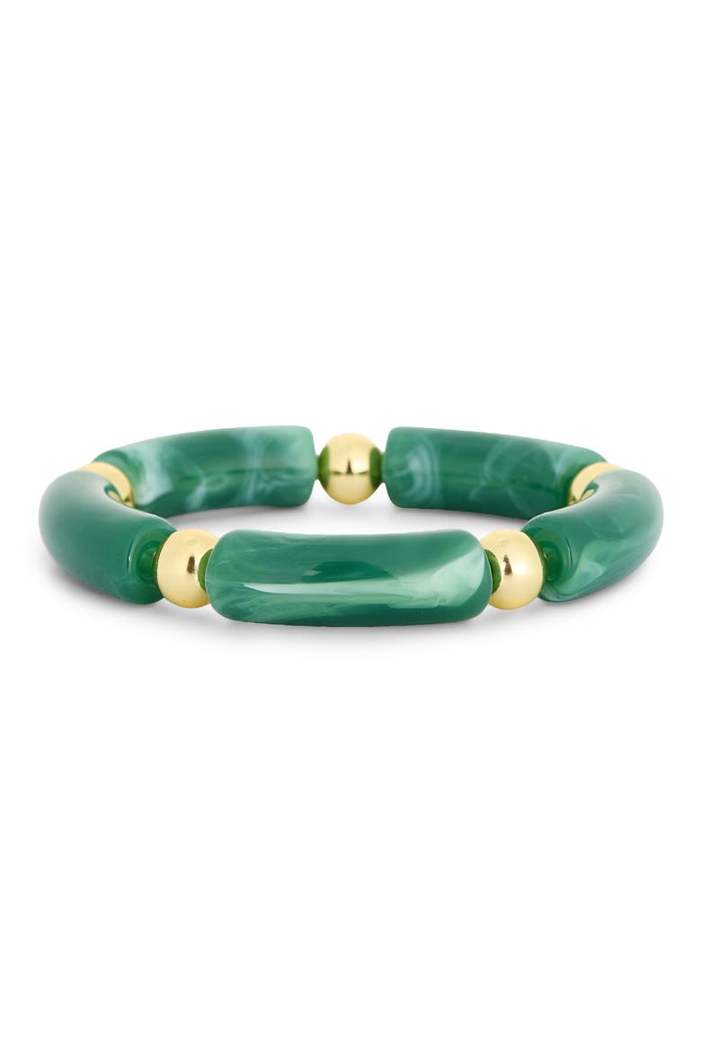 Hallie Resin Bracelet, Main, color, GOLD