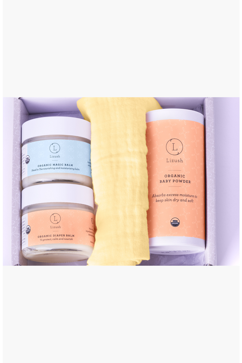 Organic New Baby Gift Set, Alternate, color, None