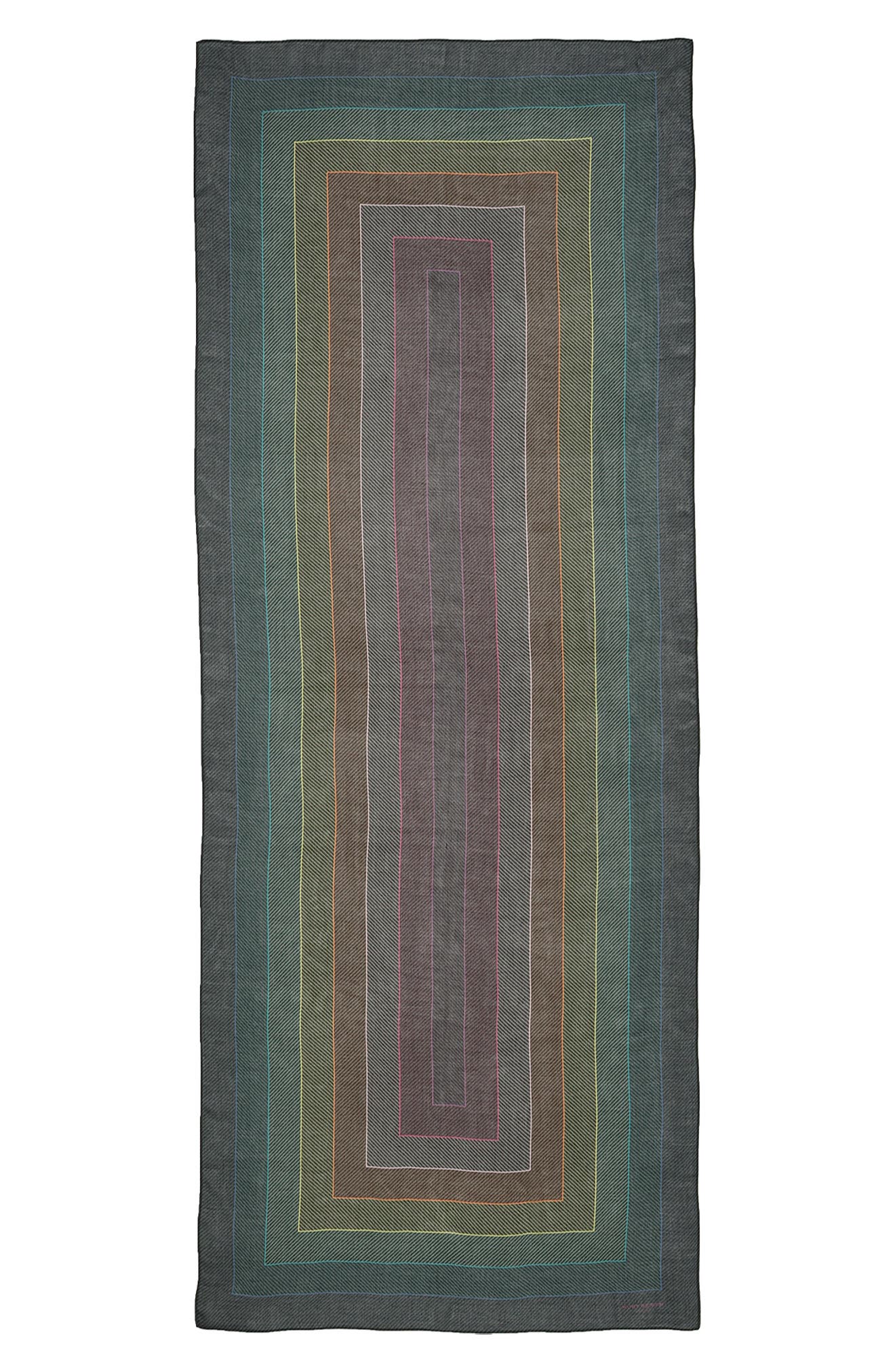 Kurt Geiger London Rainbow Border Scarf (Women) | Nordstromrack