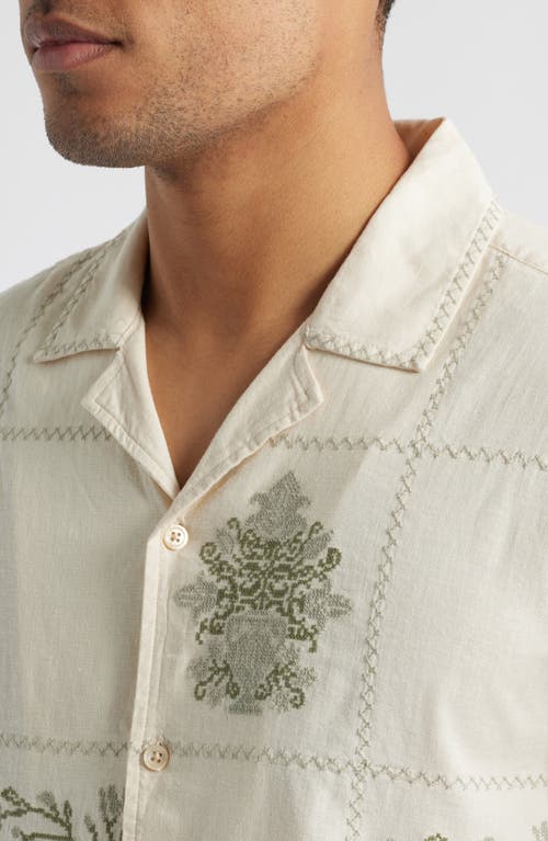 Rails Clairo Quilt Squares Short Sleeve Shirt