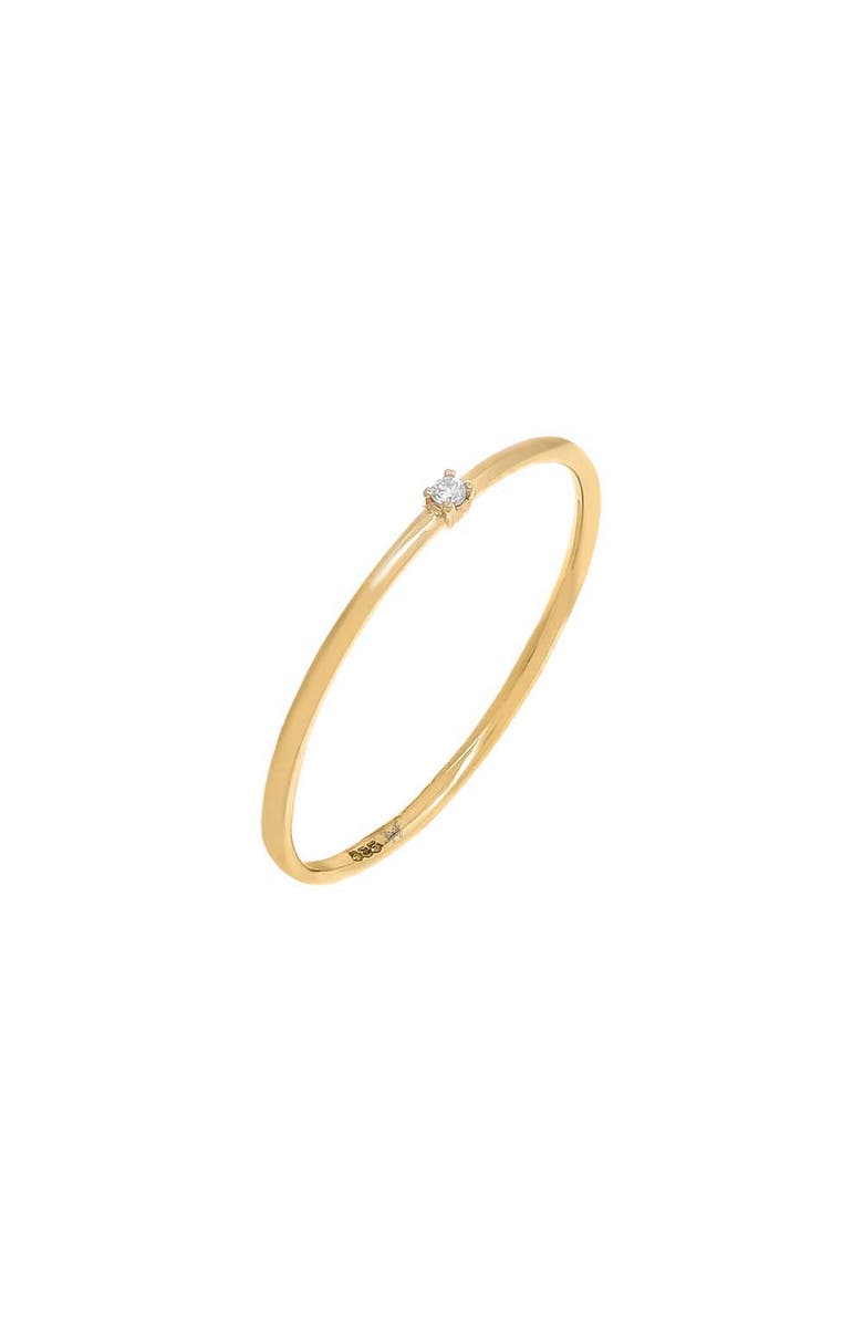 BY ADINA EDEN Itty Bitty Thin Diamond Ring 14K, Main, color, 