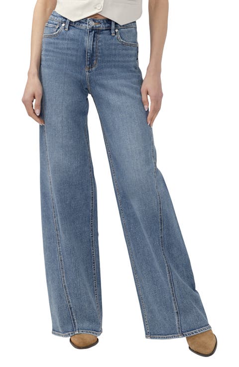 Ibister High Waist Wide Leg Jeans