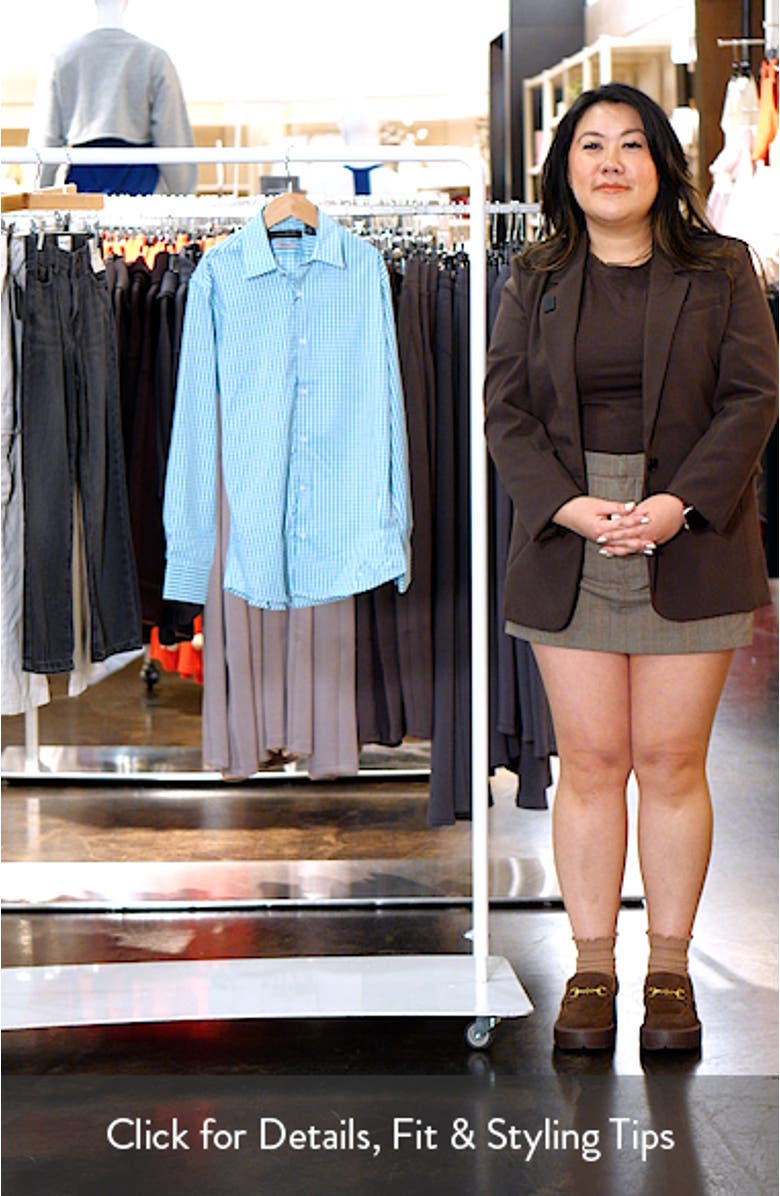 Kids' Plaid Button-Up Shirt, sales video thumbnail