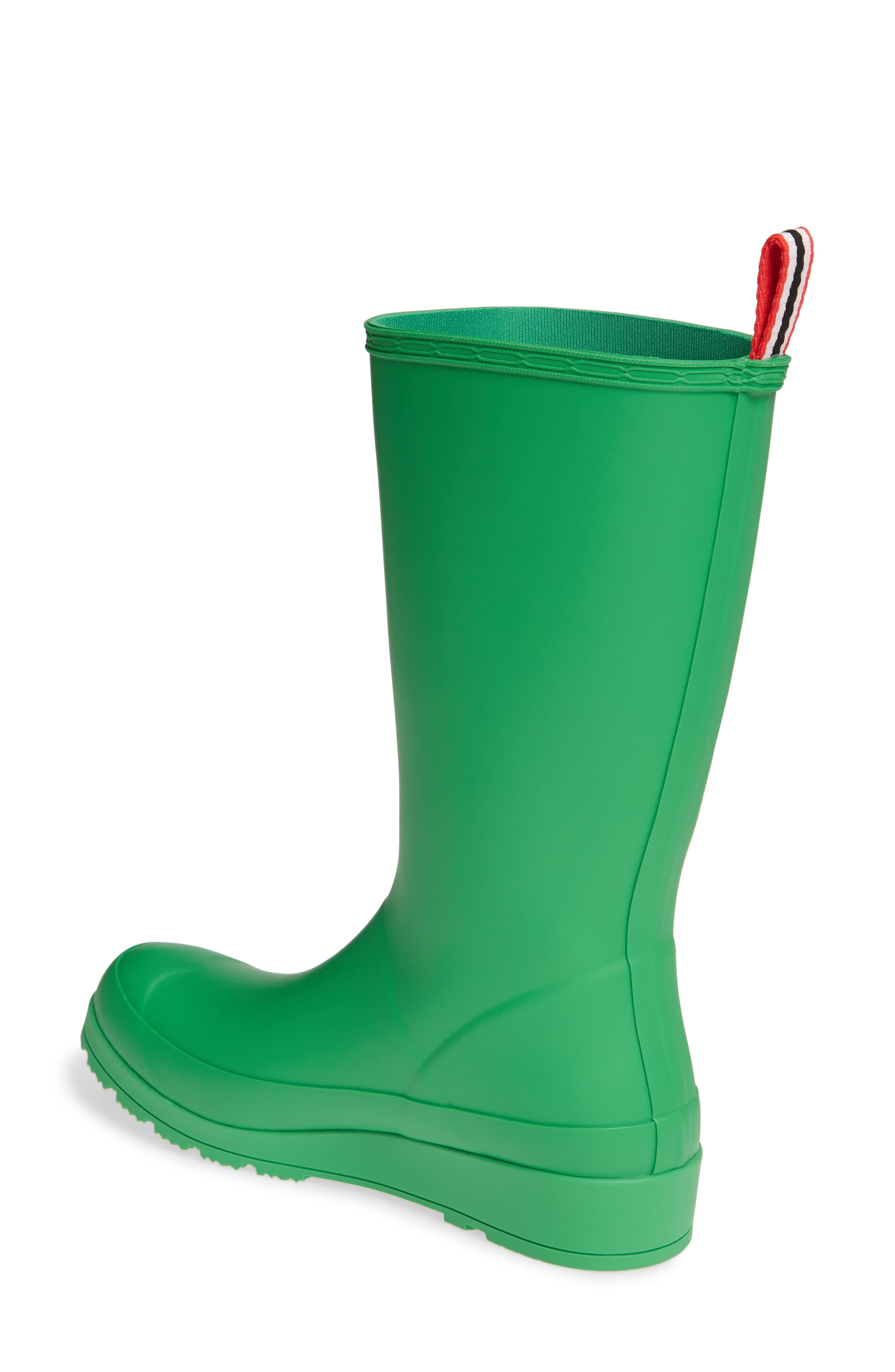 Hunter Original Play Tall Waterproof Rain Boot, Alternate, color, Element