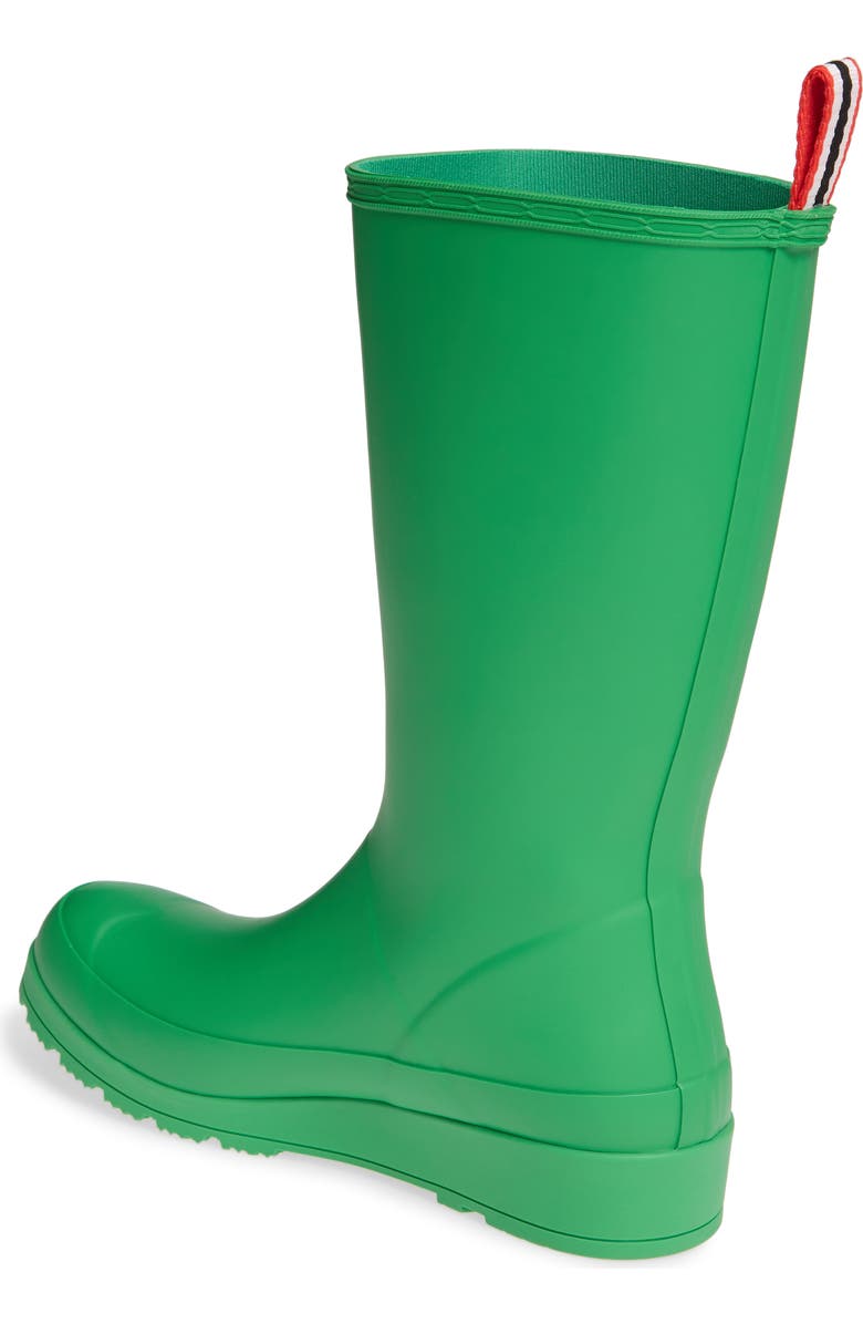 Hunter Original Play Tall Waterproof Rain Boot, Alternate, color, Element