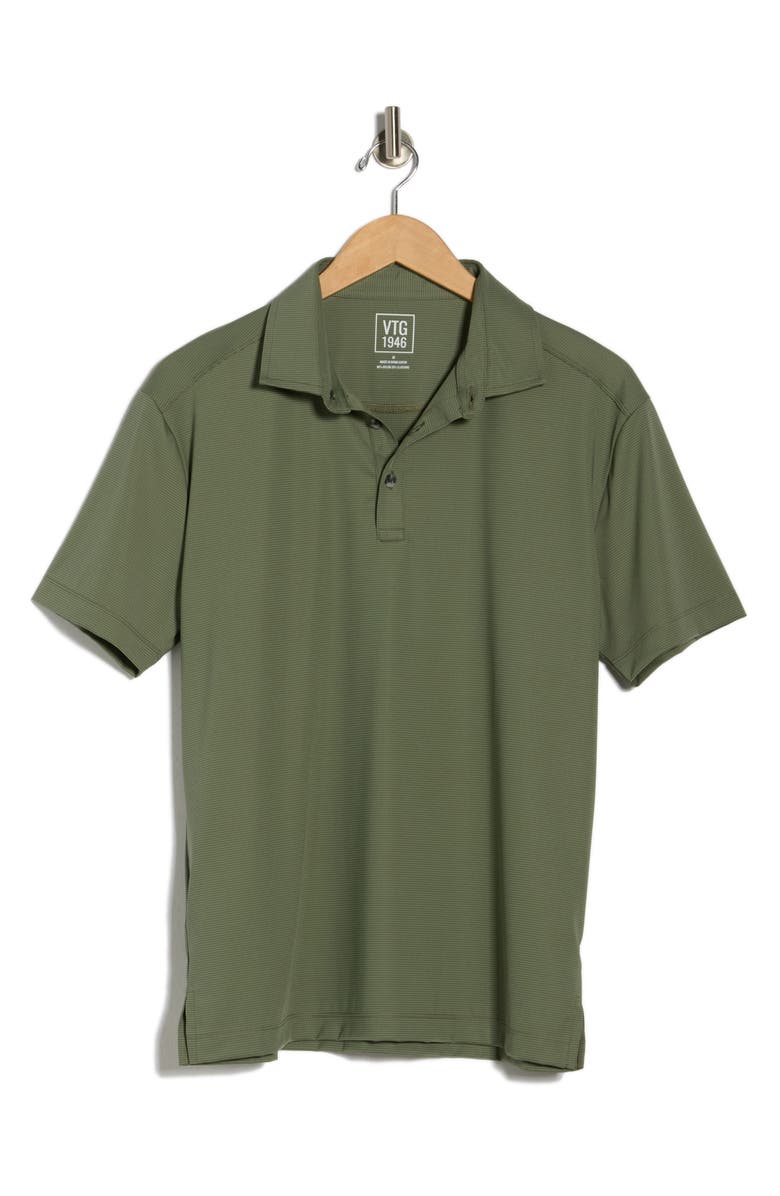 Vintage 1946 Hybrid Stretch Polo, Alternate, color, Frosty Green
