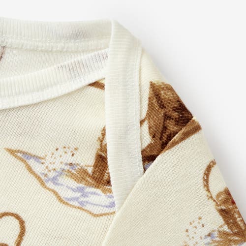 Milkbarn Organic Cotton One Piece In White
