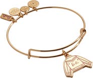 Alex and Ani Barbie Western Jacket Charm Bangle Bracelet