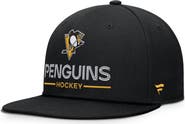 FANATICS Men's Fanatics Black Pittsburgh Penguins Authentic Pro Rink Lockup Snapback Hat