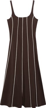 MANGO Sleeveless Midi Dress