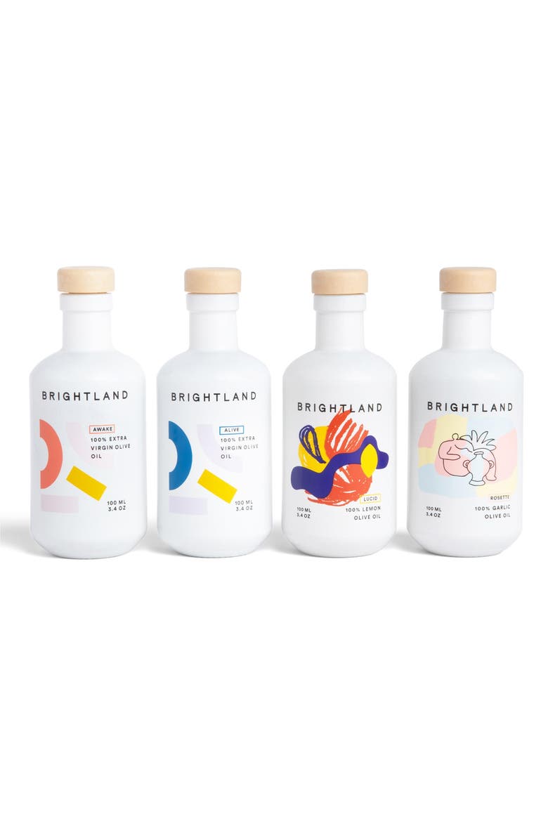 Brightland The Classic Minis Olive Oil Gift Set, Main, color,