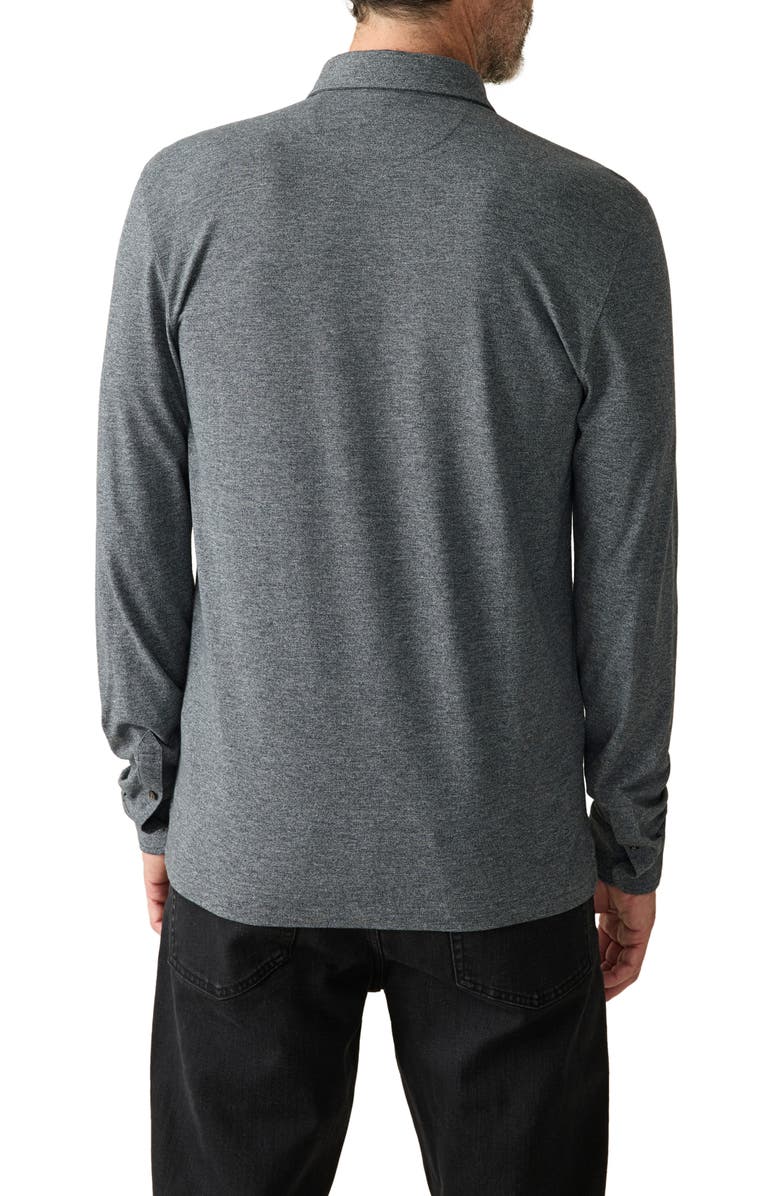 Faherty Movement Long Sleeve Piqué Polo, Alternate, color,