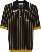 Siedrés Yuan Lace Trim Embroidered Logo Polo