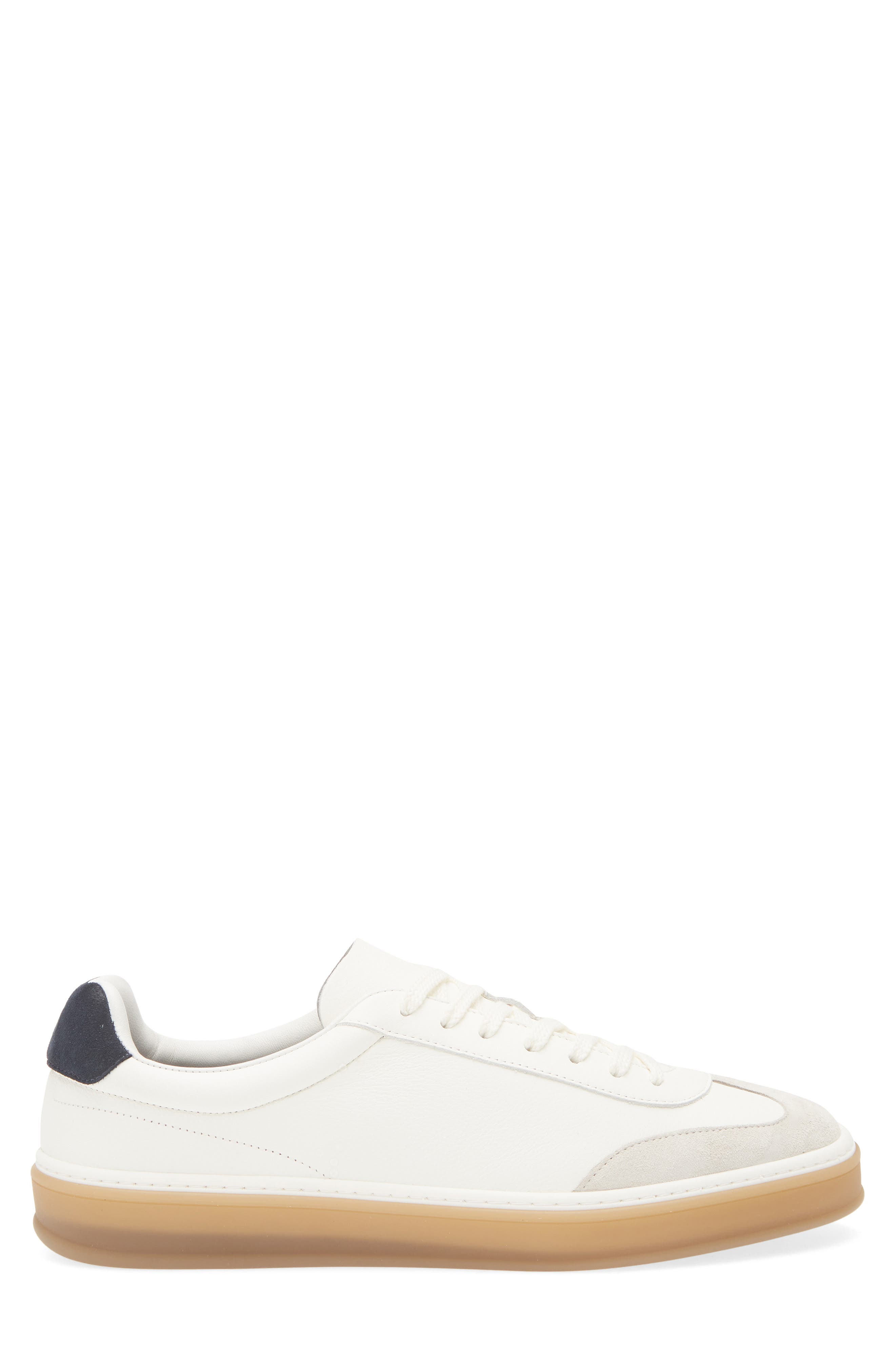 BOSS Zarek Low Top Sneaker, Alternate, color, White