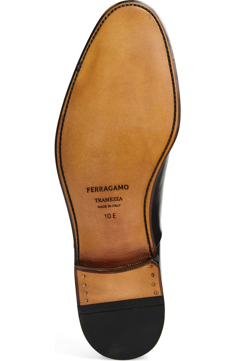 FERRAGAMO Albert Cap Toe Oxford, Alternate, color, Nero