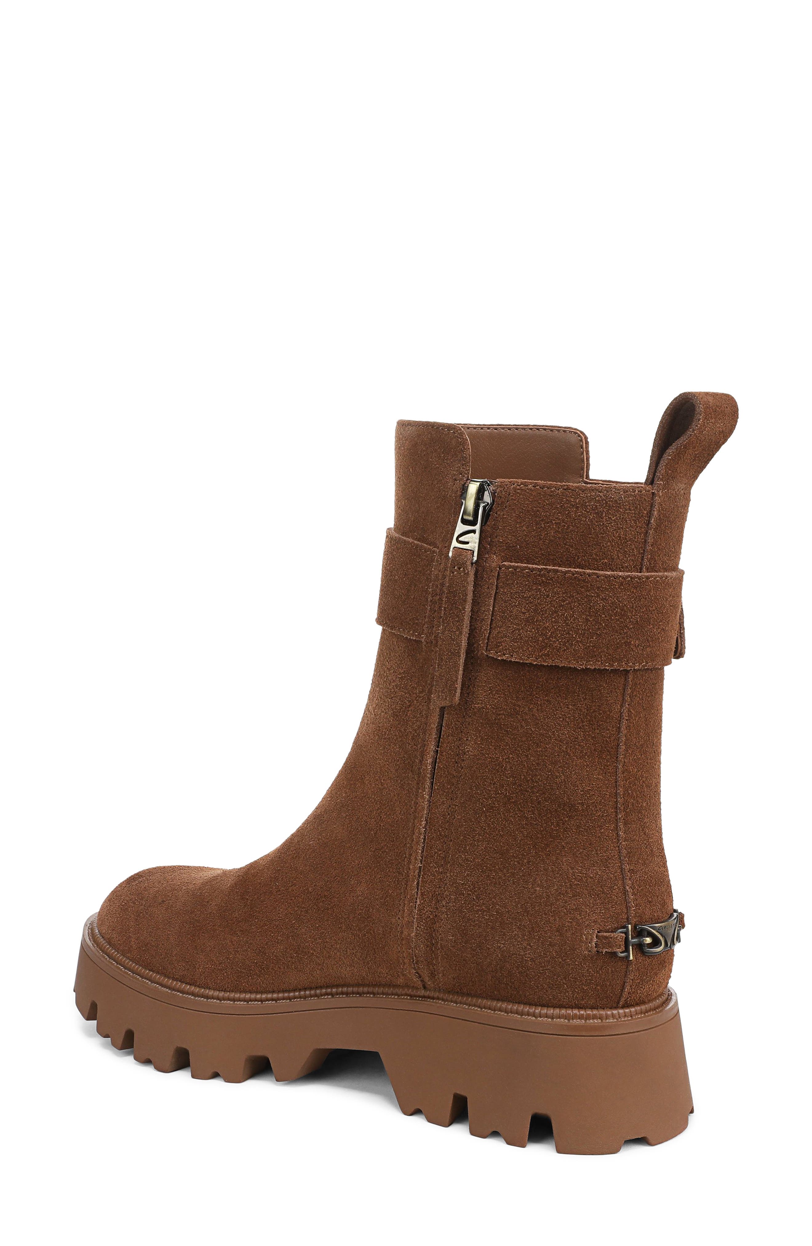 Circus NY by Sam Edelman Primm Lug Sole Bootie, Alternate, color, Maple Ginger