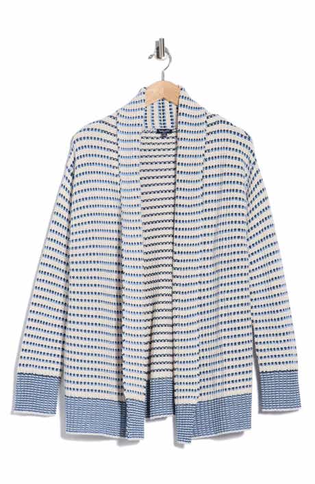 Splendid Stripe Open Front Cardigan