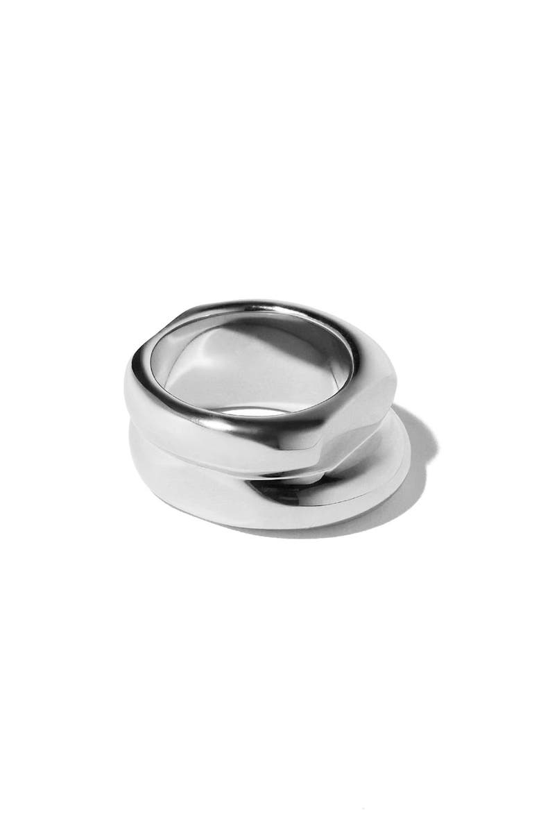 Jennifer Fisher City Link Ring, Main, color, Silver
