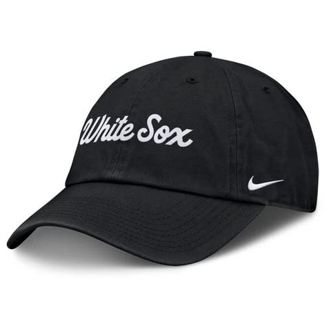 Men's Nike Black Chicago White Sox Club Adjustable Hat