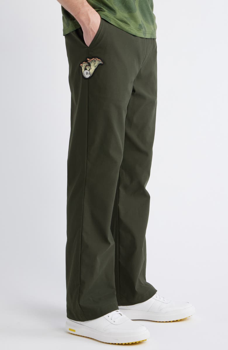 Malbon Golf Foraging Pants, Alternate, color, Dark Cavern