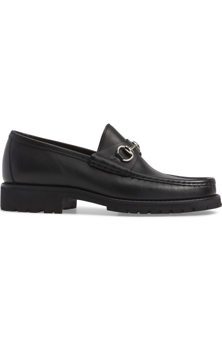 Gucci Classic Bit Lug Sole Loafer, Alternate, color,