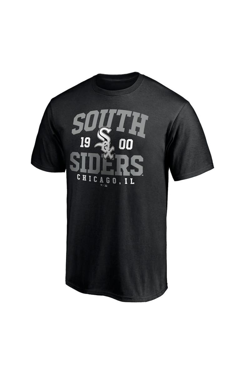 FANATICS Men's Fanatics Branded Black Chicago White Sox South Siders Hometown Collection T-Shirt, Alternate, color, 