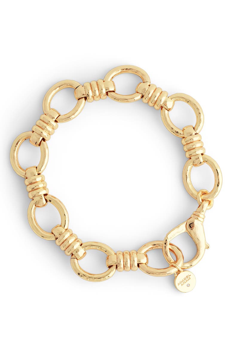 Anabel Aram Jewelry Neptune Chain Bracelet, Main, color, Gold