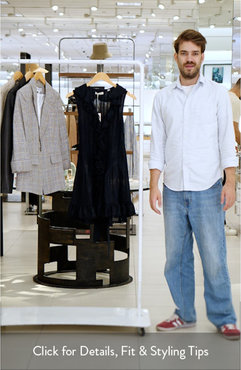 Henrietta Ruffle Sleeveless Minidress, sales video thumbnail