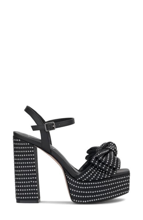 Jessica Simpson Lollien Ankle Strap Platform Sandal In Black