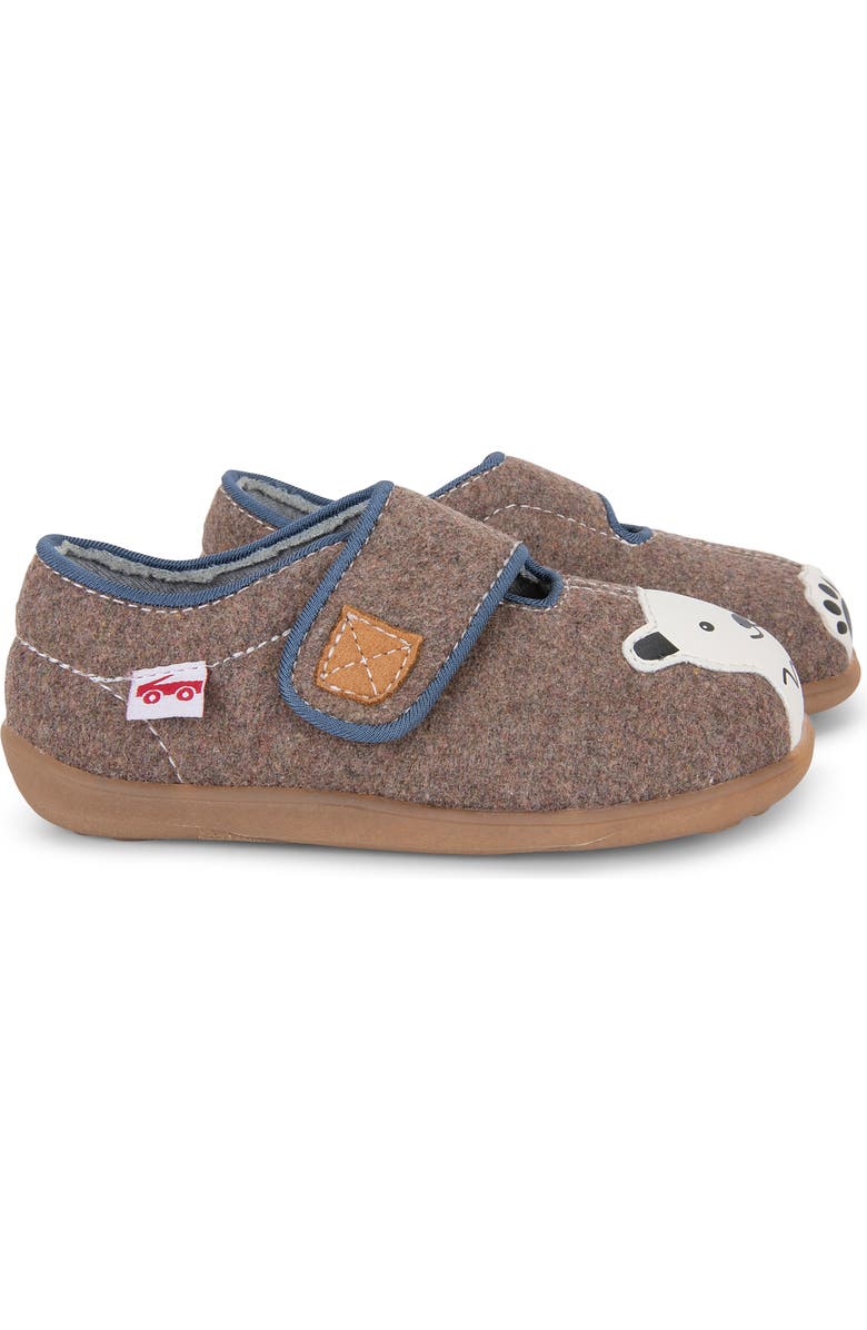 See Kai Run Cruz Felted Wool Slipper, Alternate, color,