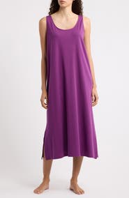 Eileen Fisher Scoop Neck Nightgown