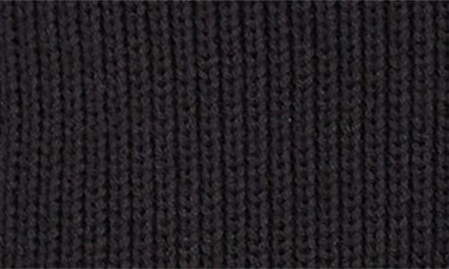 Rick Owens Concordian Sliced Wool Knit Skirt In Black