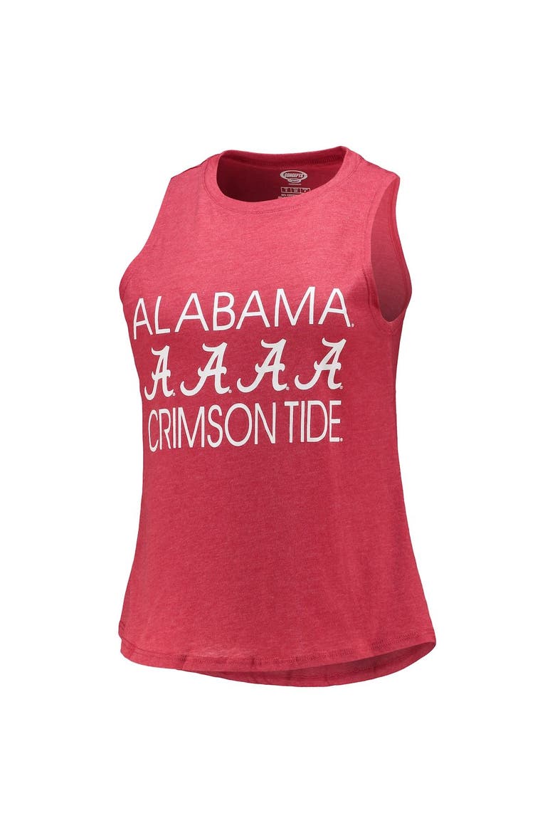 Women's Concepts Sport Charcoal/Crimson Alabama Crimson Tide Tank Top & Pants Sleep Set, Alternate, color, Charcoal