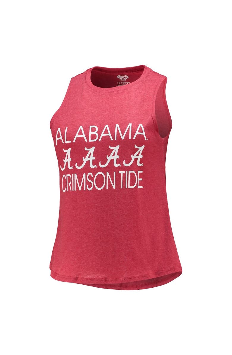 CONCEPTS SPORT Women's Concepts Sport Charcoal/Crimson Alabama Crimson Tide Tank Top & Pants Sleep Set, Alternate, color, Charcoal
