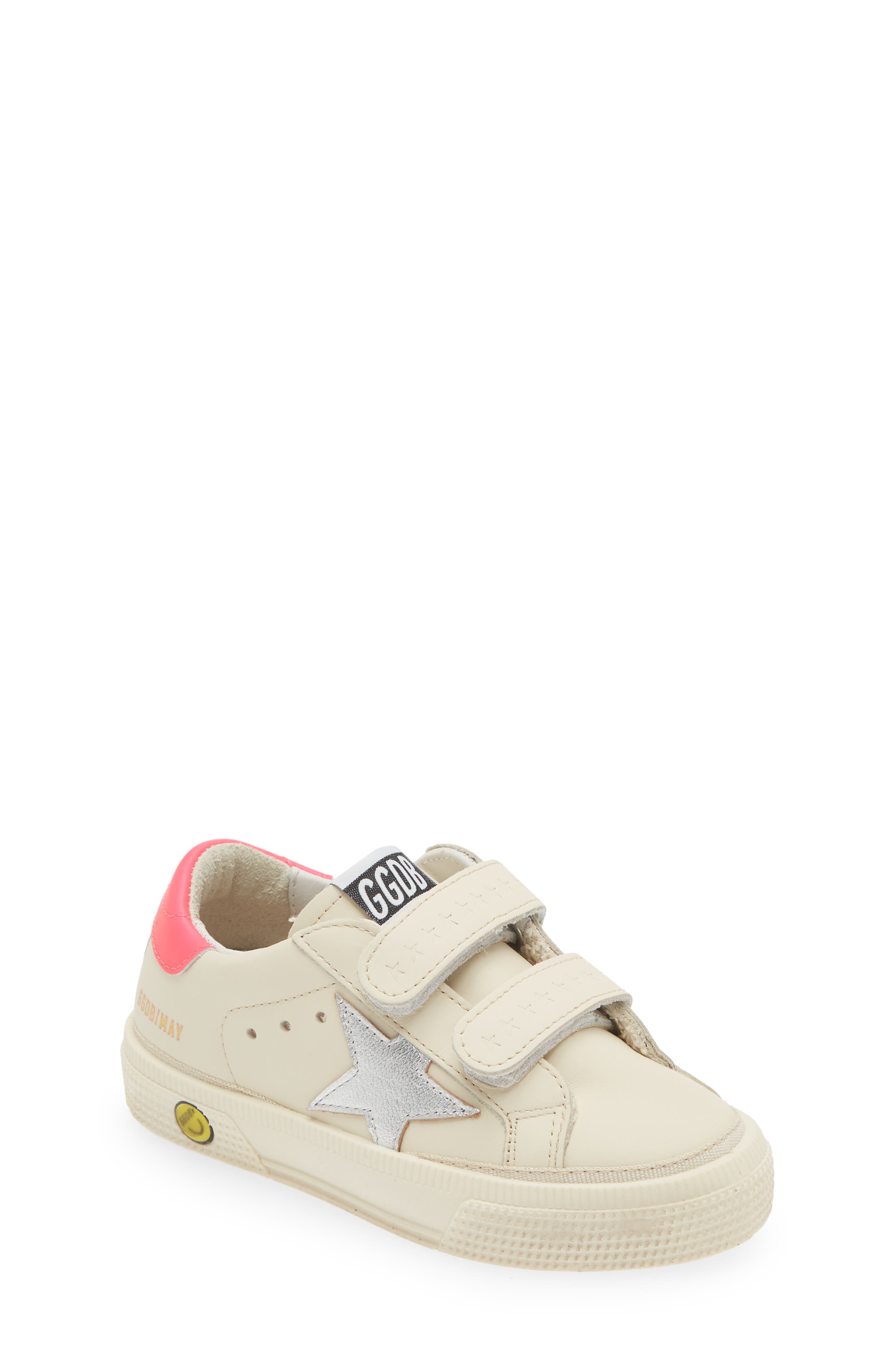 Golden Goose Kids' May School Sneaker, Main, color, 